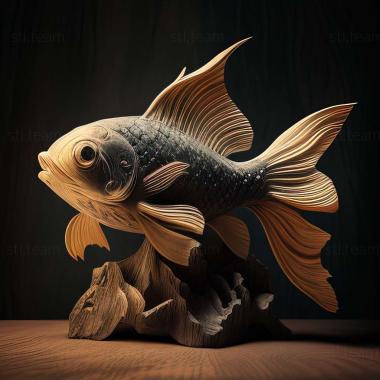 3D model Common ornatus fish (STL)